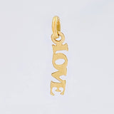 Dije Love 0.25 g / 1.7 cm Oro Amarillo 18K