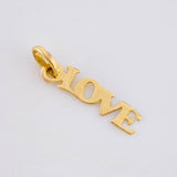 Dije Love 0.25 g / 1.7 cm Oro Amarillo 18K