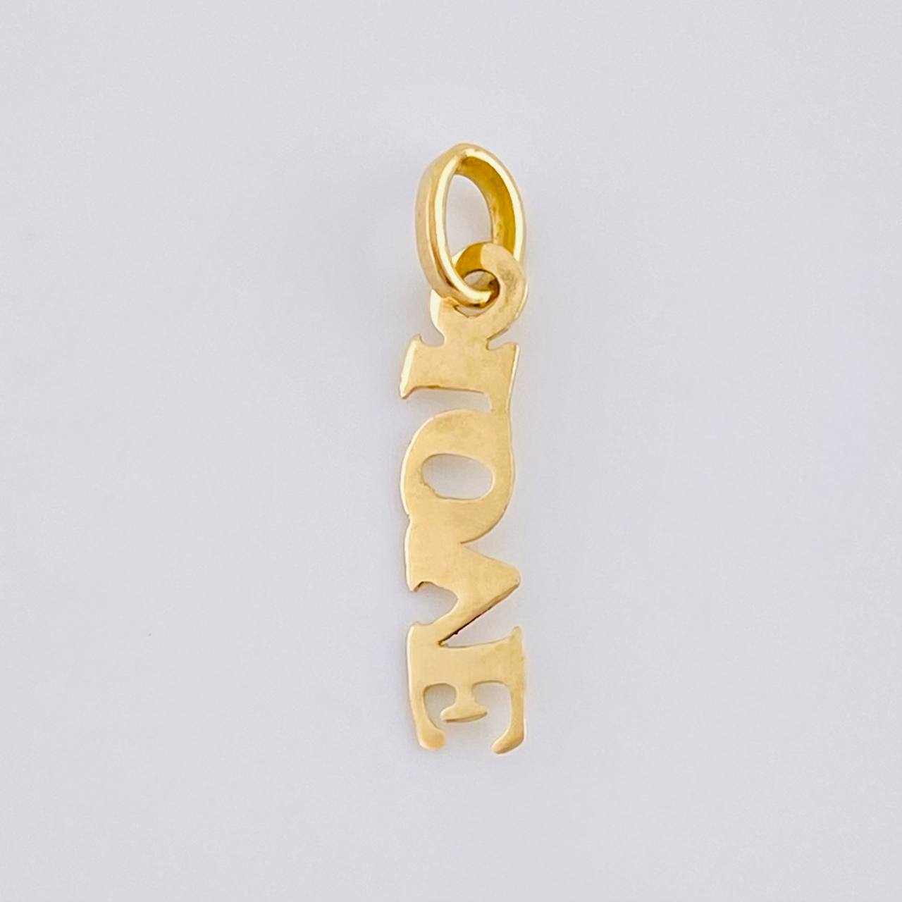 Dije Love 0.25 g / 1.7 cm Oro Amarillo 18K