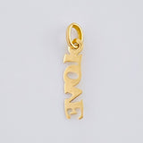 Dije Love 0.25 g / 1.7 cm Oro Amarillo 18K