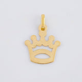 Dije Corona 0.6 g / 2 cm Oro Amarillo 18K