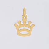 Dije Corona 0.6 g / 2 cm Oro Amarillo 18K