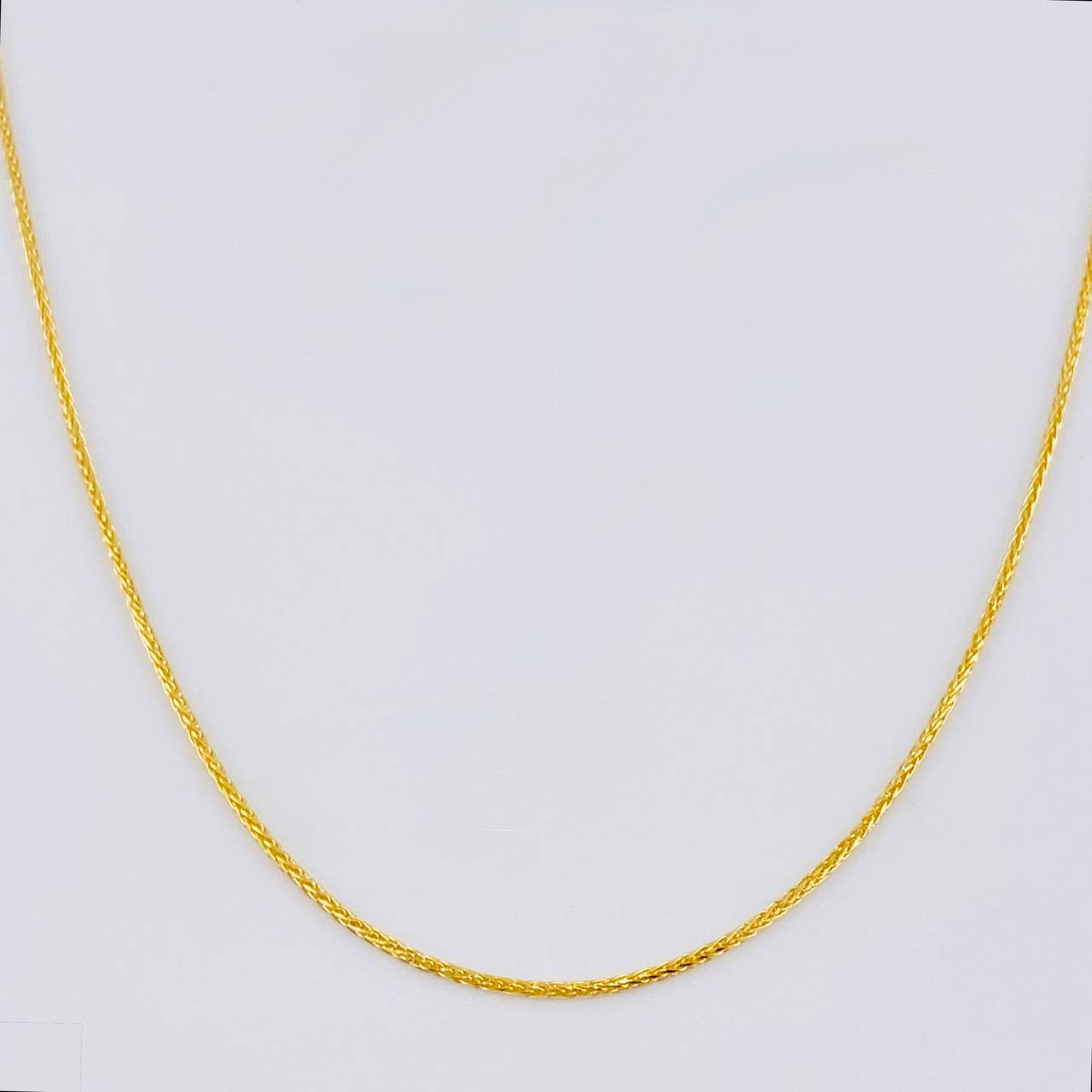 Cadena Franco 2.15 g / 50.5 cm / 0.85 mm 18K