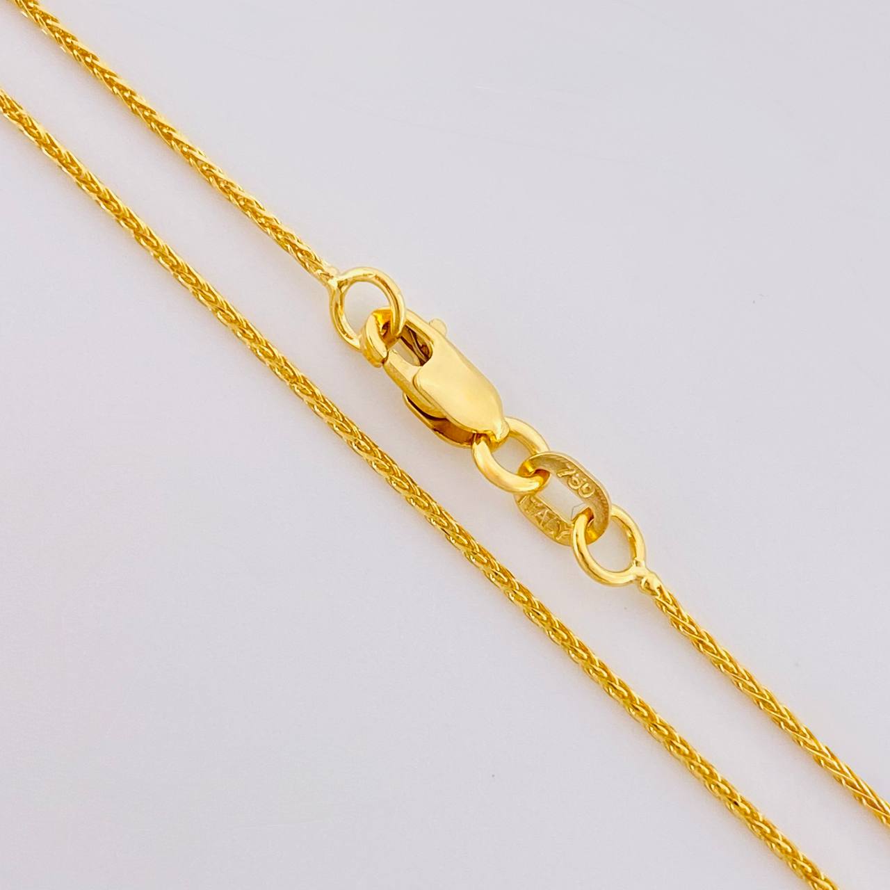 Cadena Franco 2.2 g / 50.5 cm / 0.85 mm 18K