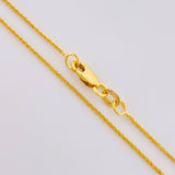 Cadena Franco 2.15 g / 50.5 cm / 0.85 mm 18K