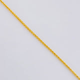 Cadena Franco 2.2 g / 50.5 cm / 0.85 mm 18K