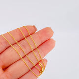 Cadena Franco 2.05 g / 50.2 cm / 0.85 mm 18K