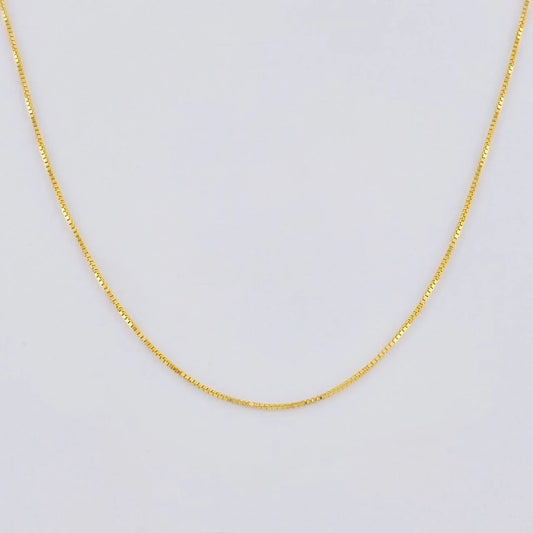 Cadena Veneciana 1.25 g / 50 cm / 0.55 mm Oro Amarillo 18K