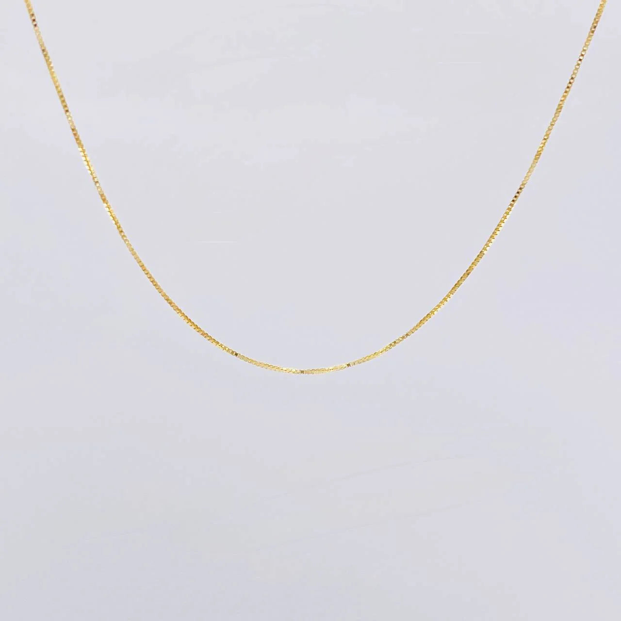 Cadena Veneciana 1.25 g / 50 cm / 0.55 mm Oro Amarillo 18K