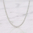 Cadena Tenis Diamantes 4,24 Qts 4.75 g / 38 cm / 1.9 mm Oro Blanco 18K