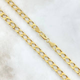 Cadena Panzer 42.95gr / 60cm / 5mm Oro Amarillo +1 18K ©