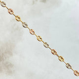 Pulso GC 3.5gr / 21cm / 4mm Liso Tres Oros 18K *
