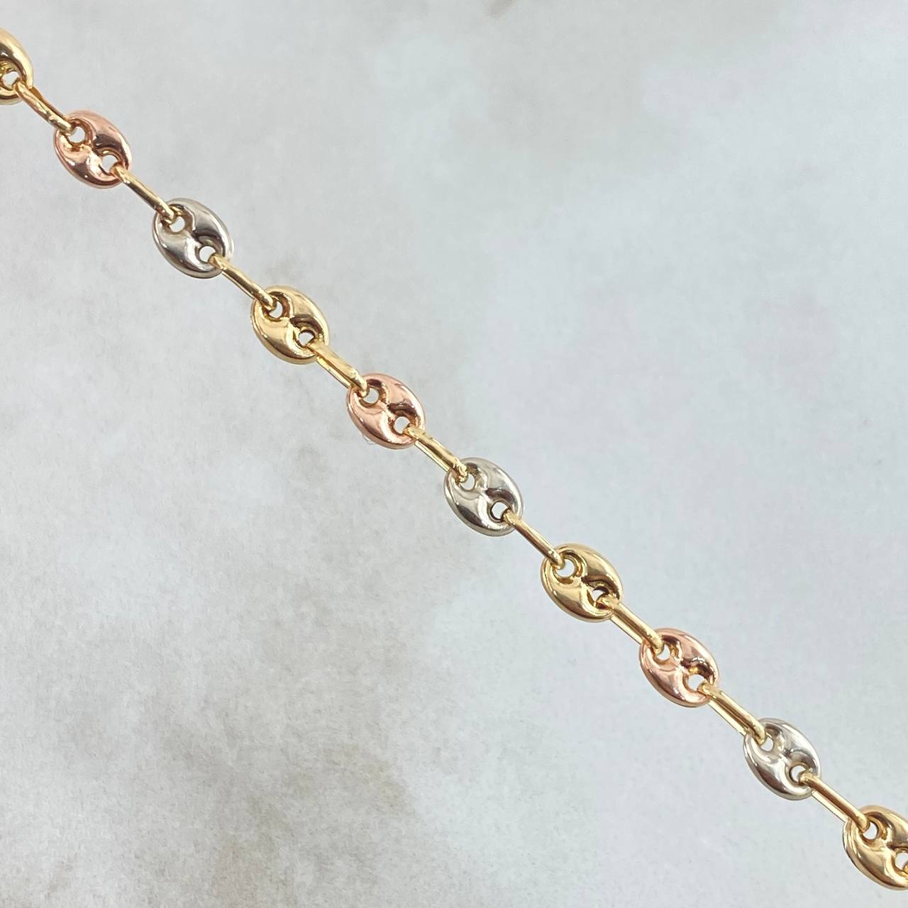 Cadena GC 9.4gr / 65cm / 4.2mm Lisa Tres Oros 18K