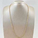 Cadena GC 9.4gr / 65cm / 4.2mm Lisa Tres Oros 18K