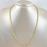 Cadena Geo Franco 20gr / 50cm / 2.5mm Oro Amarillo +3 18K ©