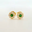 Topos Circulo Tupido 1g / 5.4mm Oro Amarillo 18K