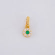 Dije Circular Tupido 0.45g / 1cm Oro Amarillo 18K