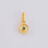 Dije Circular Tupido 0.45g / 1cm Oro Amarillo 18K