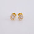 Topos Circular Tupido 1.05g / 5.3mm Oro Amarillo 18K