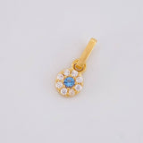 Dije Circular Tupido 0.6g / 1.1cm Oro Amarillo 18K