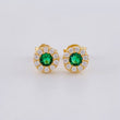 Topos Circular Tupido 1g / 5.3mm Oro Amarillo 18K