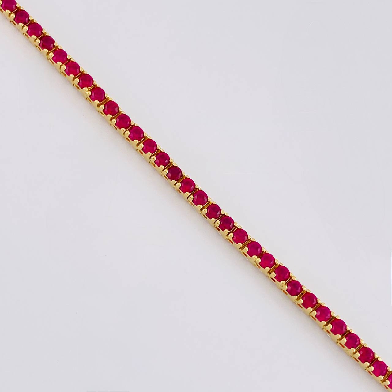 Pulso Tenis Doble Faz 7.25g / 18cm / 2.1mm Oro Amarillo 18K