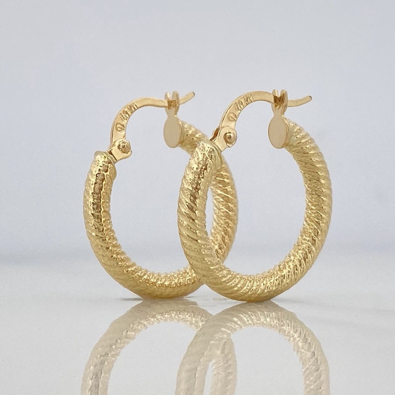 Candongas Niky 2 g / 2.2 cm Oro Amarillo 18K