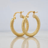 Candongas Niky 2 g / 2.2 cm Oro Amarillo 18K