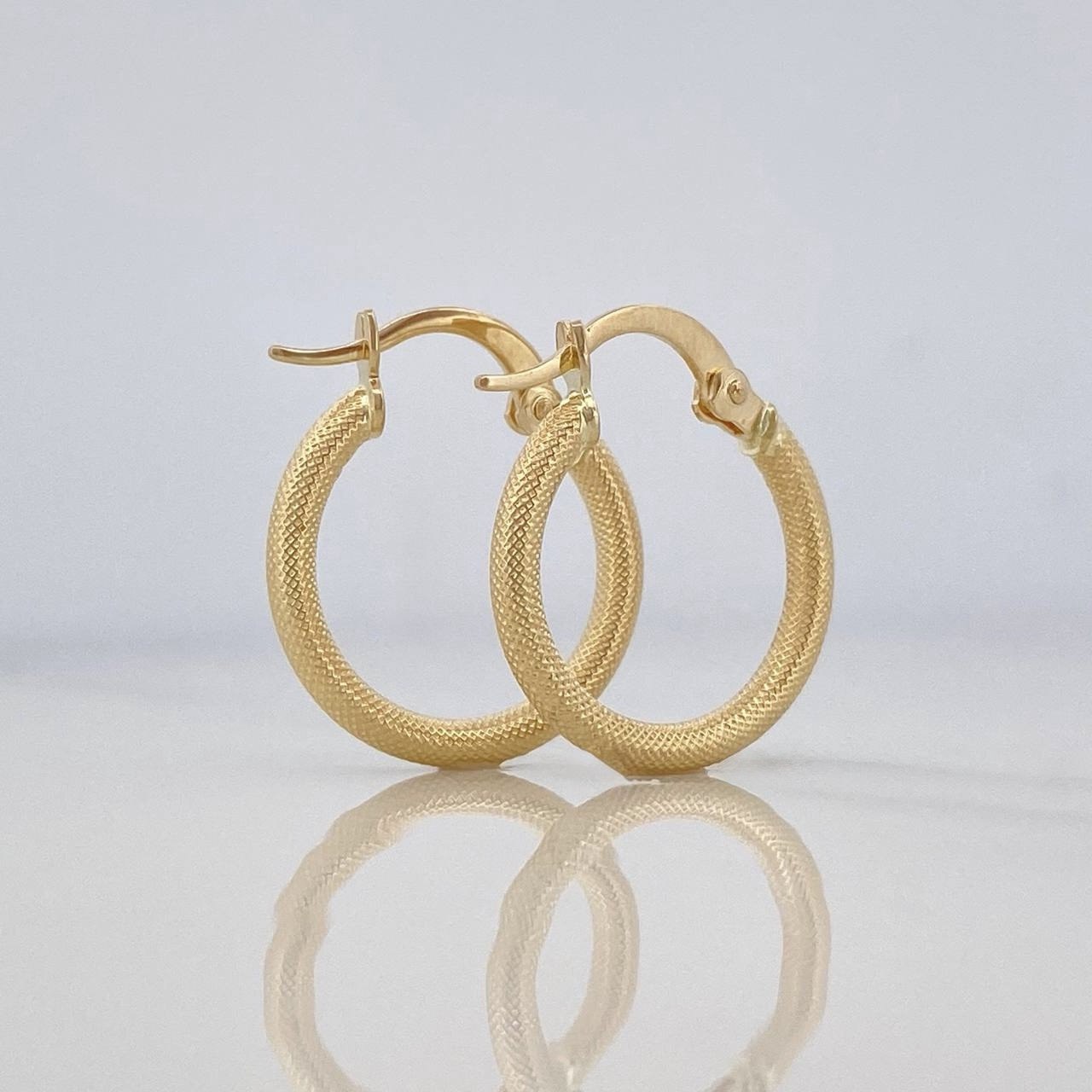Candongas Tefi 1.2 g / 2 cm Oro Amarillo 18K