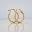 Candongas Cloe Escamada 1.9 g / 2 cm Oro Amarillo 18K