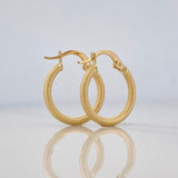 Candongas Tefi 1.2 g / 2 cm Oro Amarillo 18K