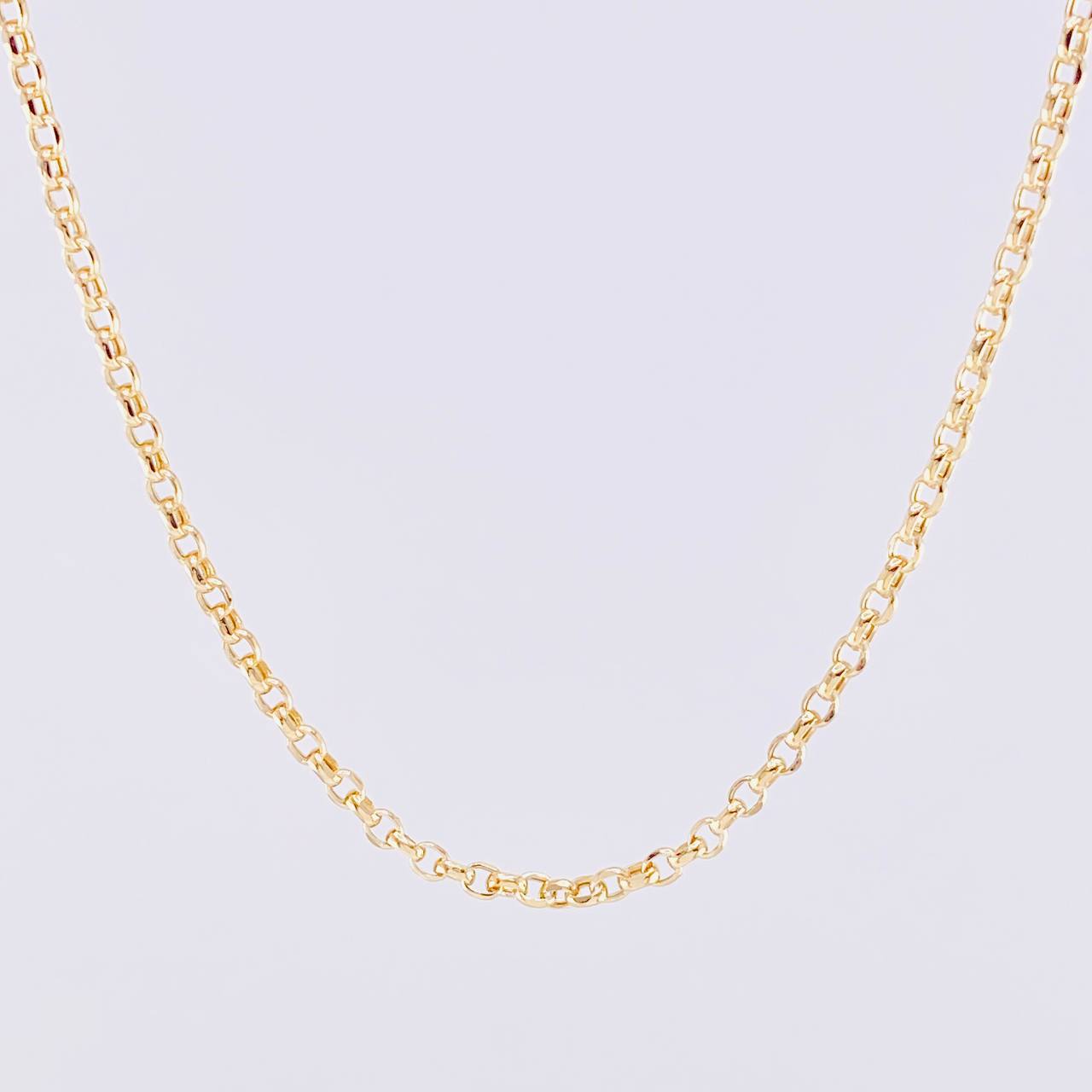 Cadena Rolo 2.3g / 50cm / 1.9mm Oro Amarillo 18K