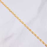 Cadena Rolo 2.35g / 50cm / 1.9mm Oro Amarillo 18K
