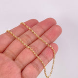 Cadena Rolo 2.3g / 50cm / 1.9mm Oro Amarillo 18K