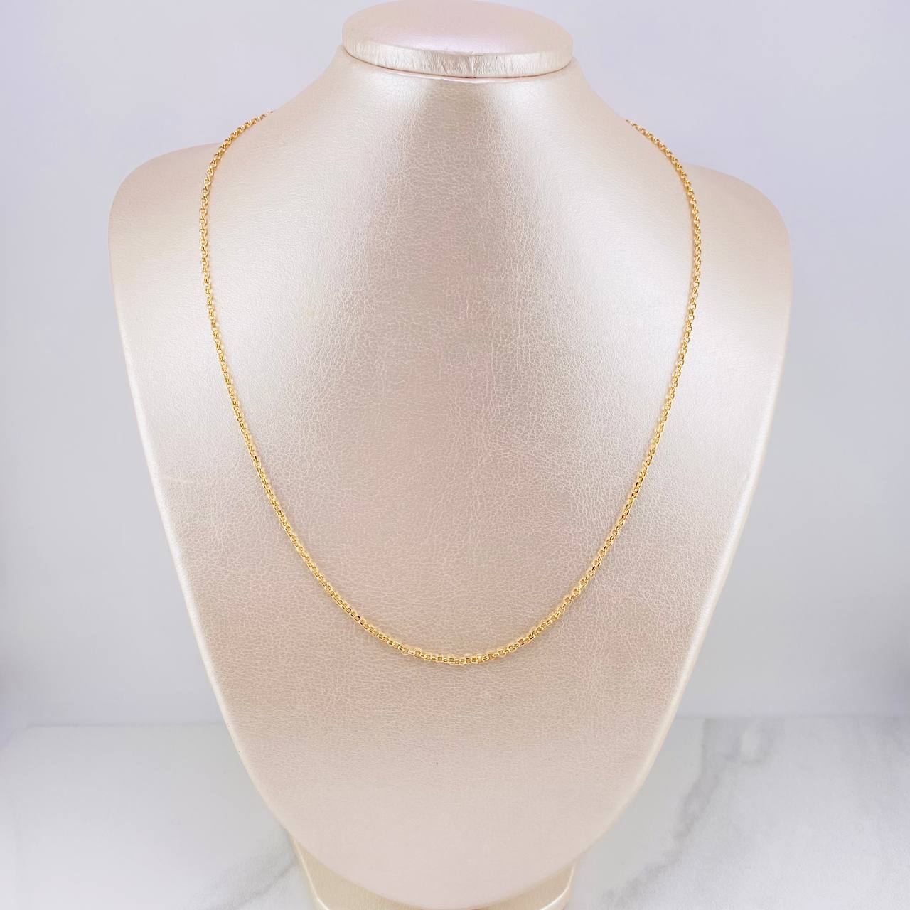 Cadena Rolo 2.35g / 50cm / 1.9mm Oro Amarillo 18K