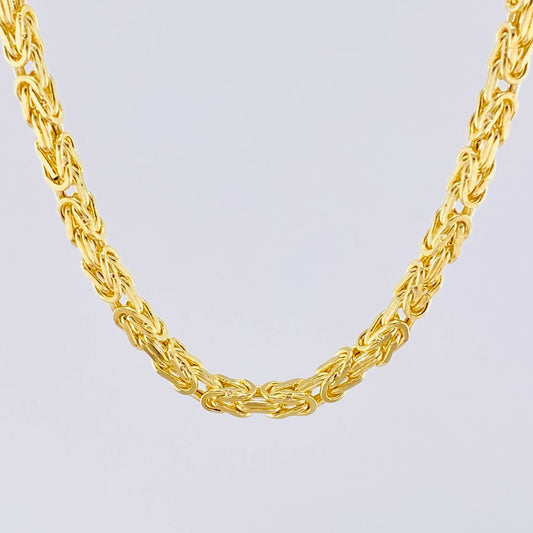 Cadena Peruana 29.45g / 60cm / 3.4mm Oro Amarillo 18K