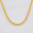 Cadena Cubana 14.45g / 60cm / 4.3mm Oro Amarillo 18K