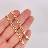 Cadena Cubana 14.45g / 60cm / 4.3mm Oro Amarillo 18K