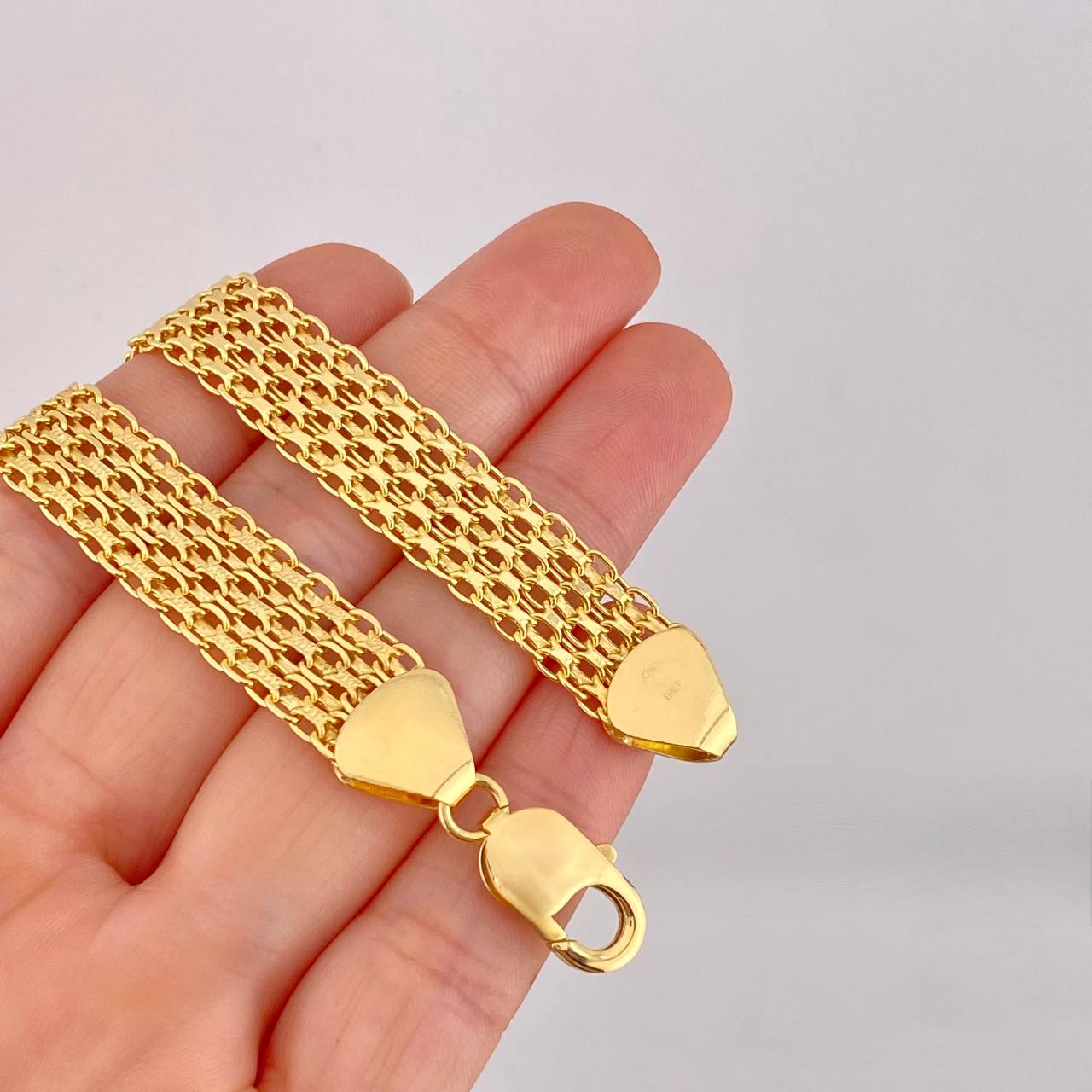 Cadena China 43.6g / 50cm / 11.3mm Oro Amarillo 18K