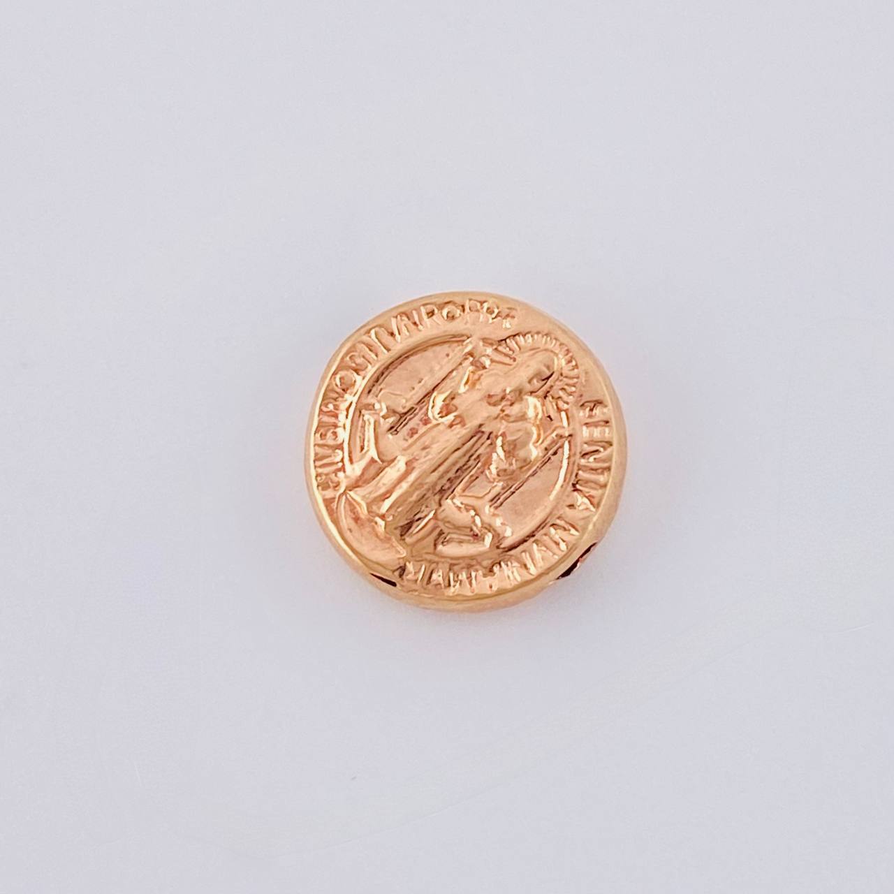 Herraje San Benito 0.4 g / 1 cm Oro Rosa 18K