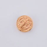 Herraje San Benito 0.4 g / 1 cm Oro Rosa 18K