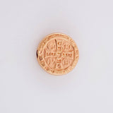 Herraje San Benito 0.4 g / 1 cm Oro Rosa 18K