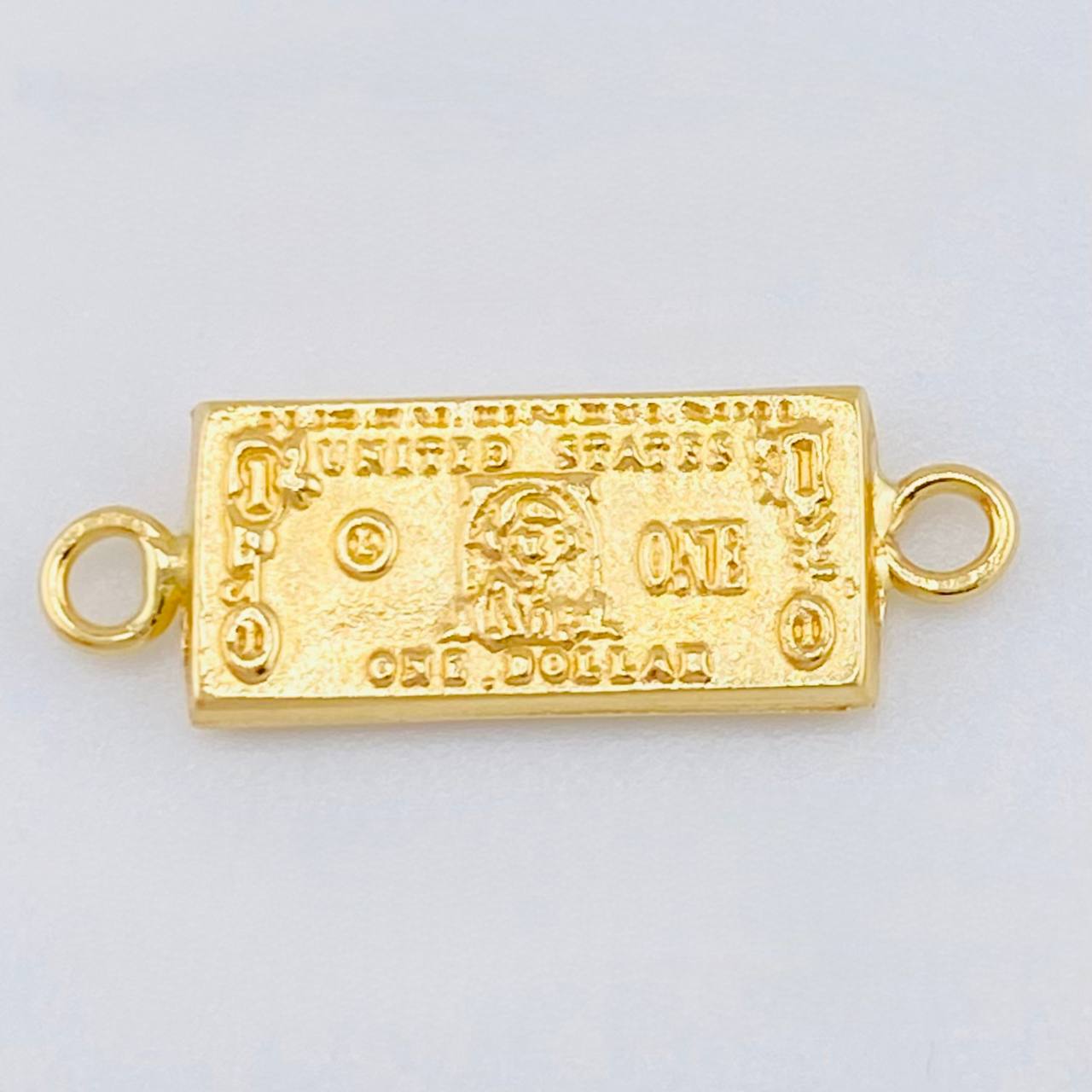 Herraje One Dolar 0.55 g / 1 cm Oro Amarillo 18K