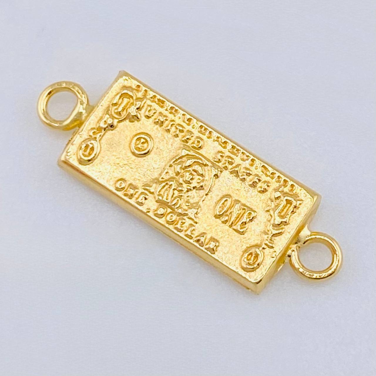 Herraje One Dolar 0.55 g / 1 cm Oro Amarillo 18K
