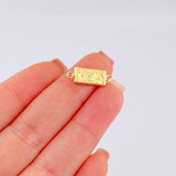 Herraje One Dolar 0.55 g / 1 cm Oro Amarillo 18K