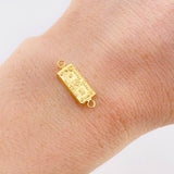 Herraje One Dolar 0.55 g / 1 cm Oro Amarillo 18K
