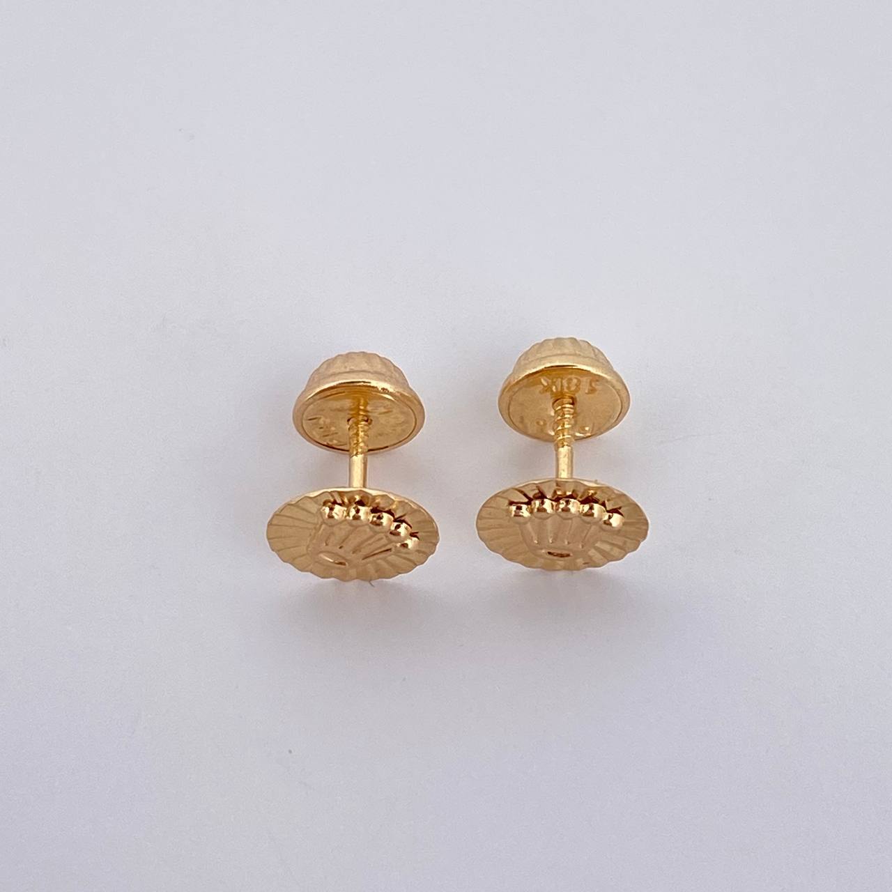 Topos Corona RX 0.7gr / Diamantados Oro Amarillo 18K $
