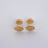 Topos Corona RX 0.7gr / Diamantados Oro Amarillo 18K $