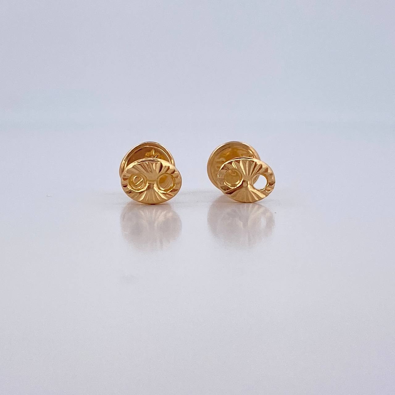 Topos GC 0.65gr / Diamantados Oro Amarillo 18K $