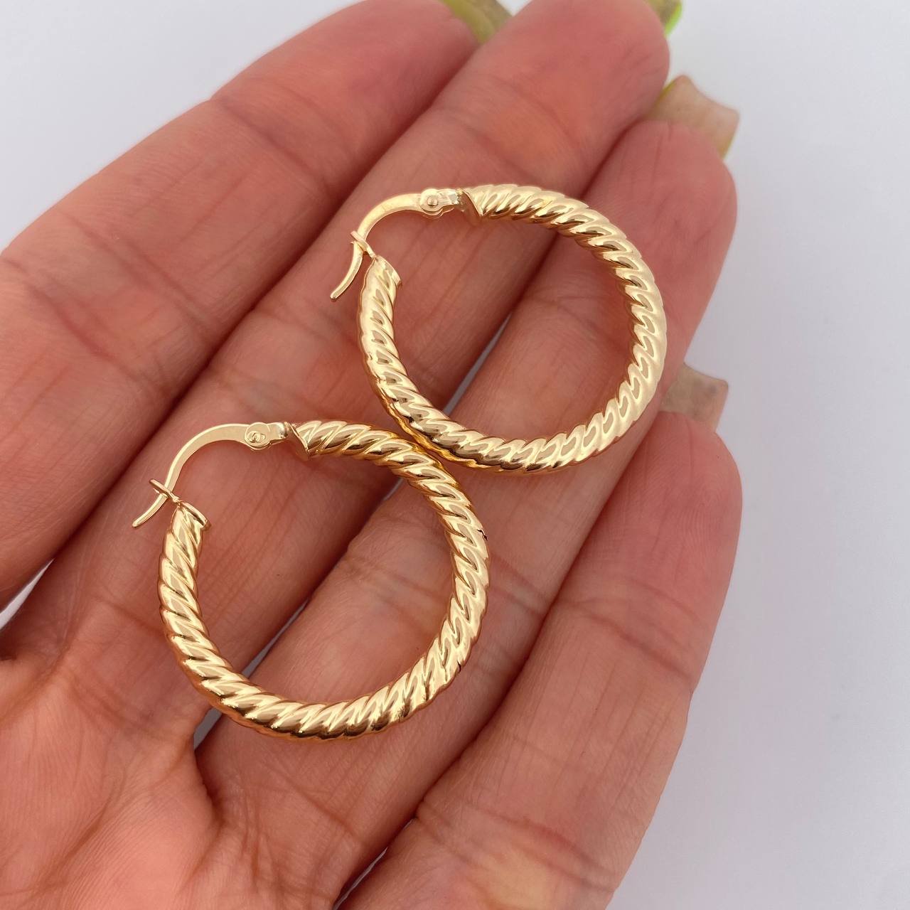 Candongas Zion 2.8gr / 3.8cm / Oro 18K $